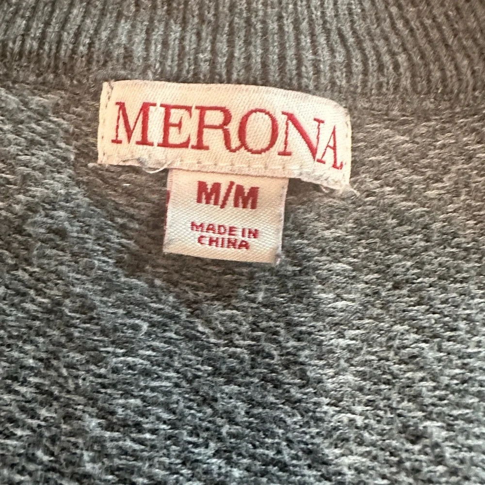 Charcoal Gray Cardigan Sweater - Picture 2 of 9